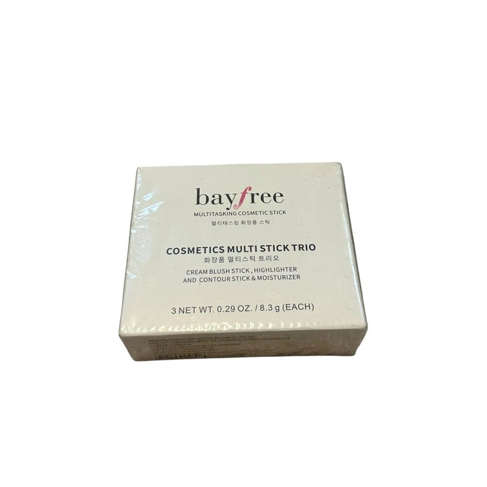 Bayfree Makeup Cream Contour Stick Set (Highlighter, Bronzer & Blush Stick)